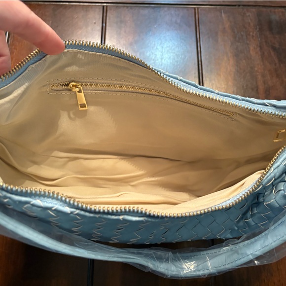 3 Pack Woven Shoulder Bag - Black, Blue, White (NEW) - Picture 4 of 9